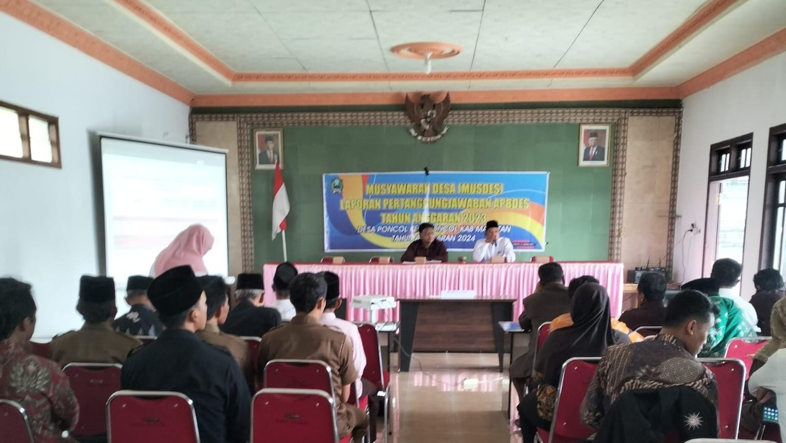 MUSDES LAPORAN PERTANGGUNGJAWABAN (LPJ) APBDES TA 2023